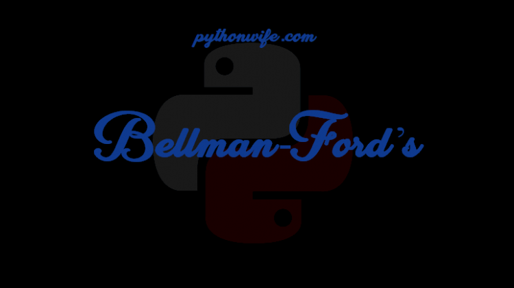 Bellman Ford Algorithm Python Feature