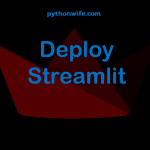 Deploy Streamlit Feature