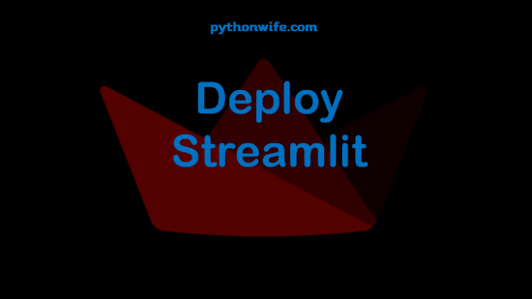 Deploy Streamlit Feature