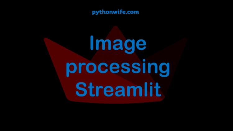 Image Processing Streamlit Feature