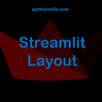 Layout Streamlit Feature