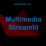 Multimedia Streamlit Feature